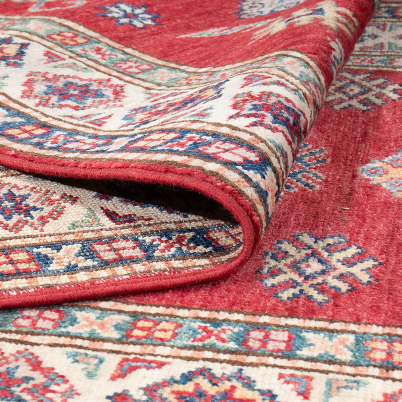 Alfombra de pasillo Alfombra Ziegler - Kazak - 299 x 78 cm - rojo