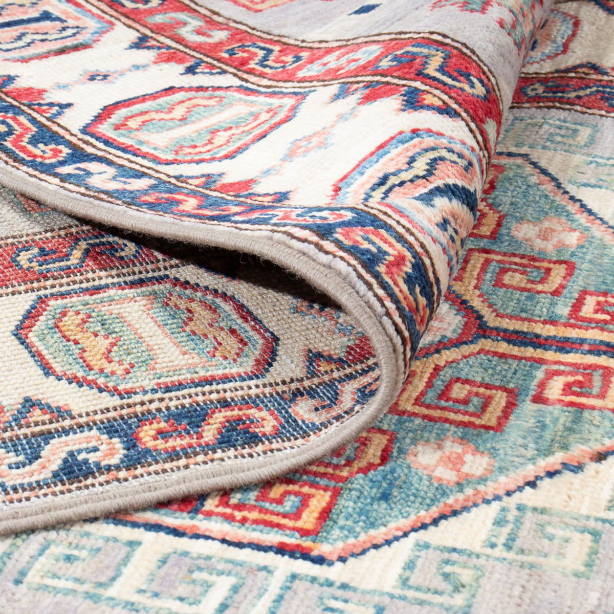 Alfombra de pasillo Alfombra Ziegler - Kazak - 300 x 80 cm - salmón