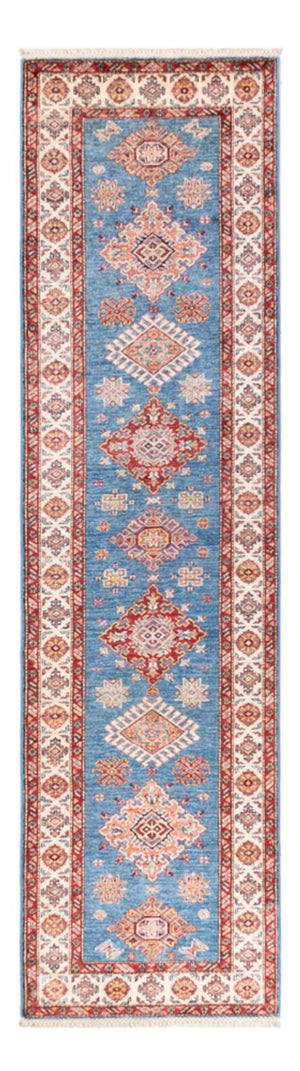Alfombra de pasillo Alfombra Ziegler - Kazak - 305 x 79 cm - azul