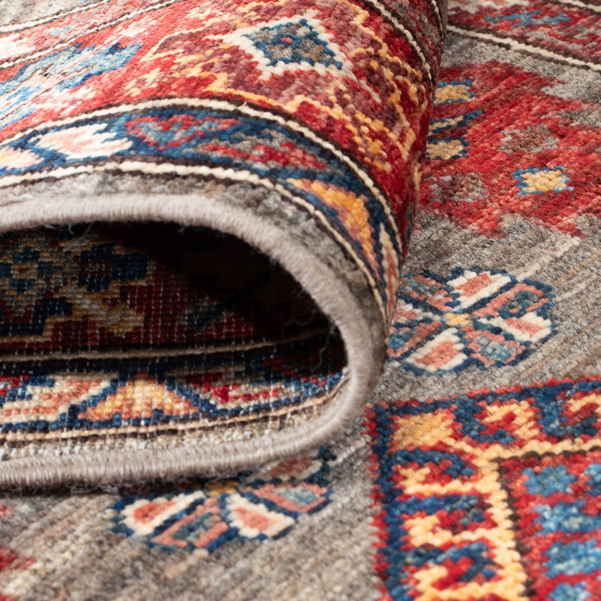 Alfombra de pasillo Alfombra Ziegler - Kazak - 319 x 77 cm - multicolor