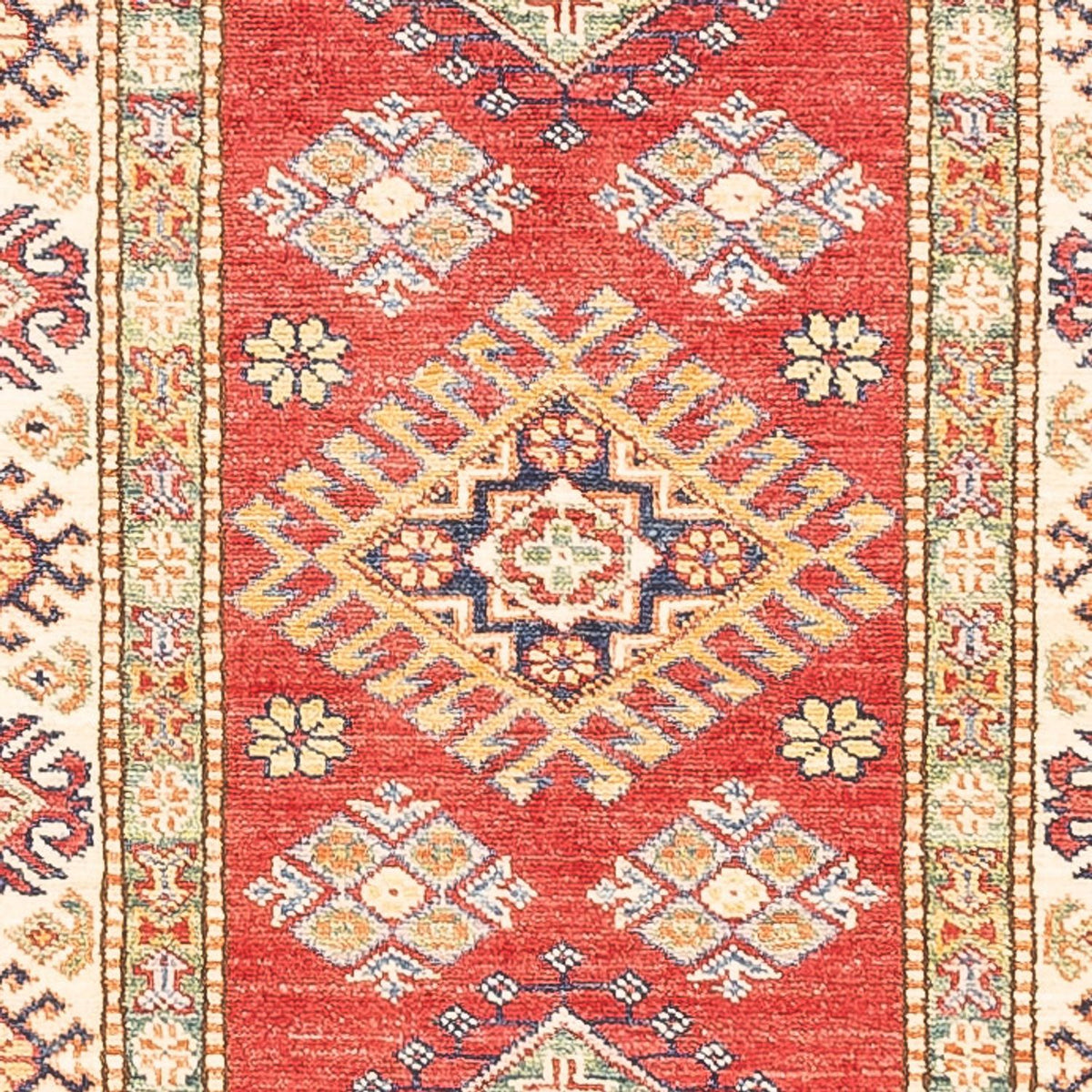 Alfombra de pasillo Alfombra Ziegler - Kazak - 305 x 79 cm - rojo