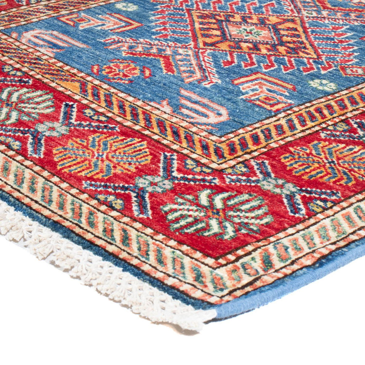 Alfombra de pasillo Alfombra Ziegler - Kazak - 306 x 79 cm - azul