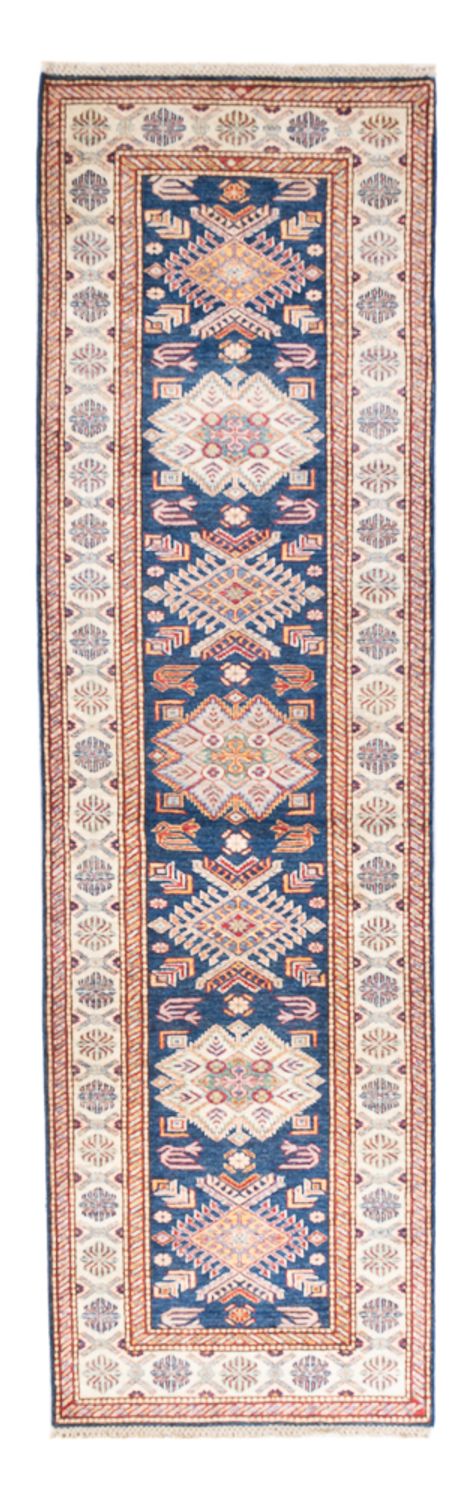 Alfombra de pasillo Alfombra Ziegler - Kazak - 302 x 84 cm - azul
