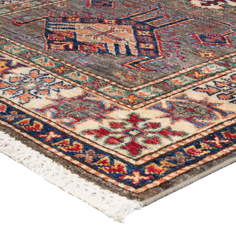 Alfombra de pasillo Alfombra Ziegler - Kazak - 308 x 80 cm - beige oscuro