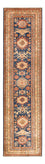 Alfombra de pasillo Alfombra Ziegler - Kazak - 304 x 80 cm - azul oscuro