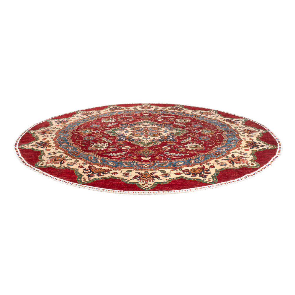 Alfombra Ziegler - Kazak redondo  - 302 x 297 cm - multicolor