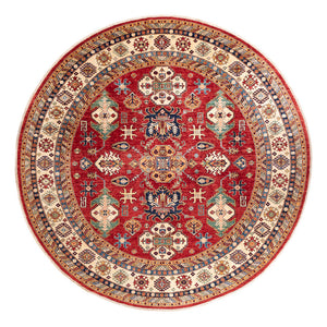 Alfombra Ziegler - Kazak redondo  - 306 x 306 cm - multicolor