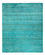Alfombra Ziegler - Moderna - Vintage/revestido - 248 x 202 cm - turquesa