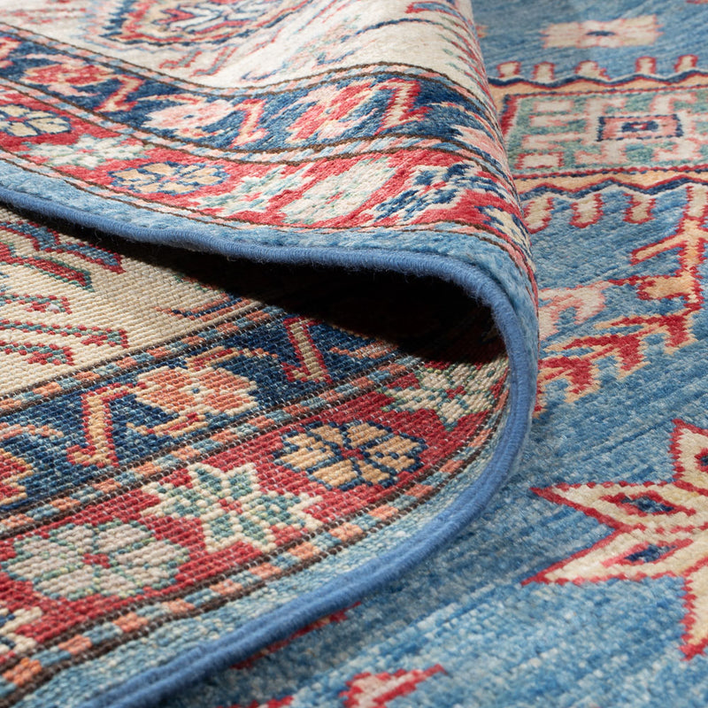 Alfombra Ziegler - Kazak - 300 x 244 cm - azul claro