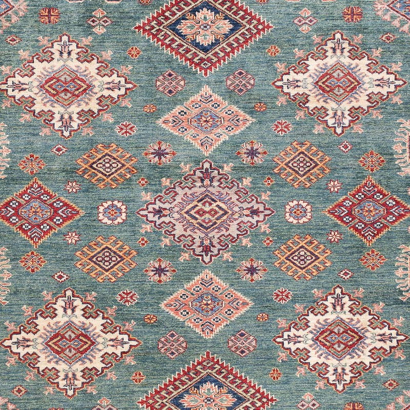 Alfombra Ziegler - Kazak - 304 x 245 cm - verde claro