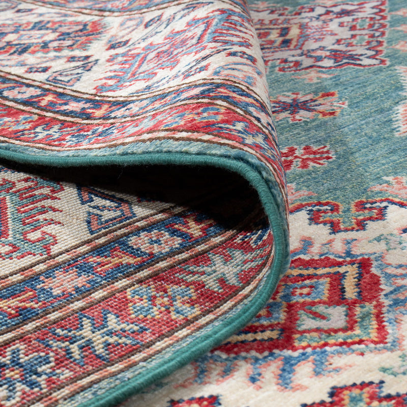 Alfombra Ziegler - Kazak - 304 x 245 cm - verde claro