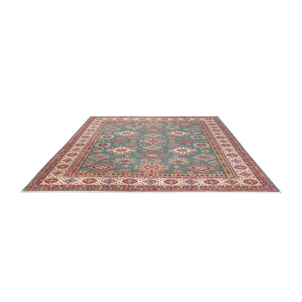Alfombra Ziegler - Kazak - 304 x 245 cm - verde claro