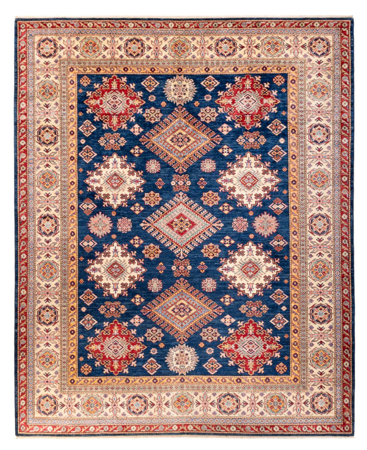 Alfombra Ziegler - Kazak - 297 x 244 cm - azul oscuro