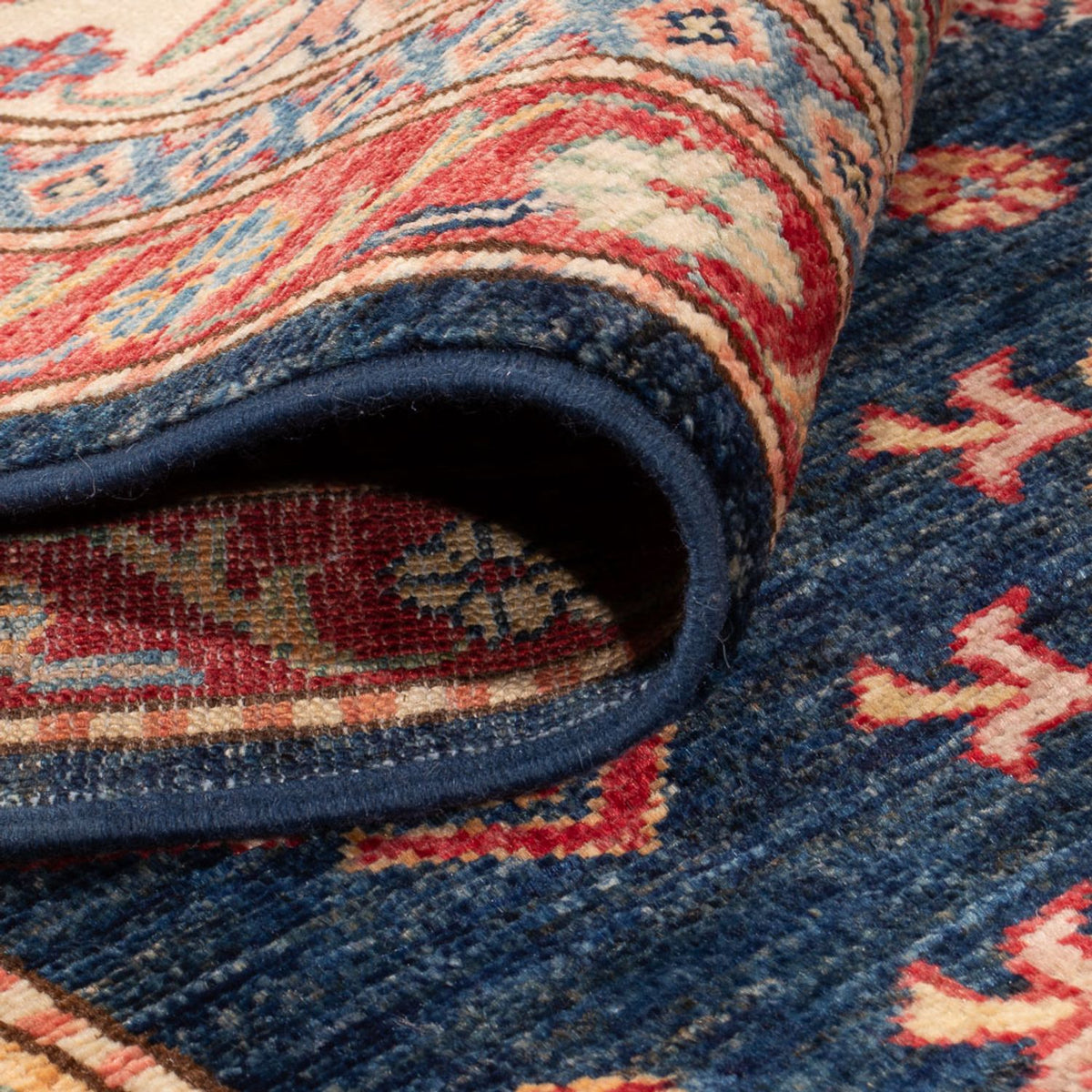 Alfombra Ziegler - Kazak - 301 x 246 cm - azul oscuro