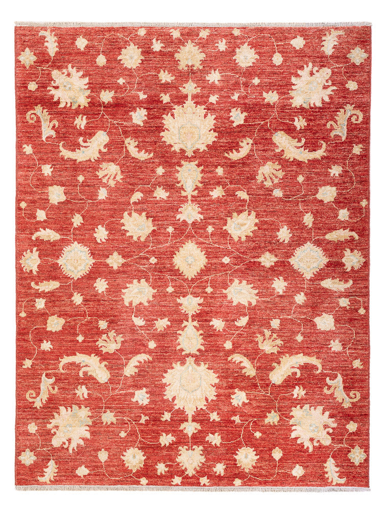 Alfombra Ziegler - Moderna - 206 x 154 cm - rojo
