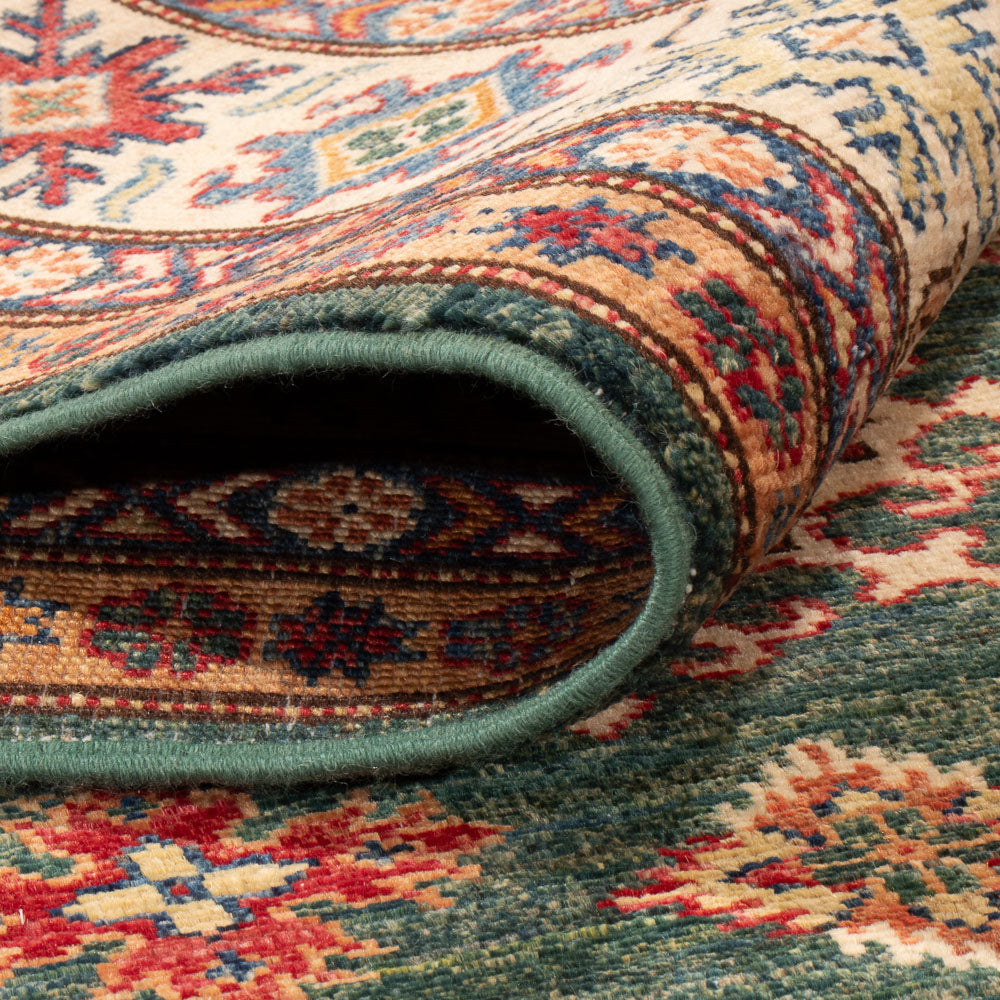 Alfombra Ziegler - Kazak - 202 x 153 cm - verde