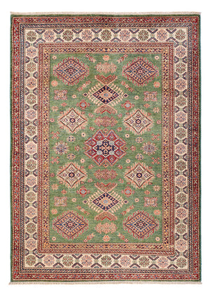 Alfombra Ziegler - Kazak - 207 x 149 cm - verde claro