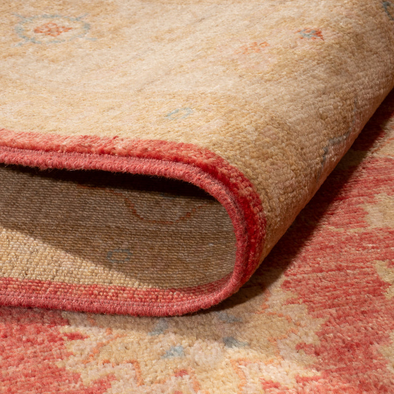 Alfombra Ziegler - 201 x 153 cm - rojo claro