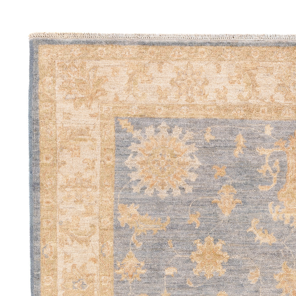 Alfombra Ziegler - 198 x 151 cm - azul petróleo