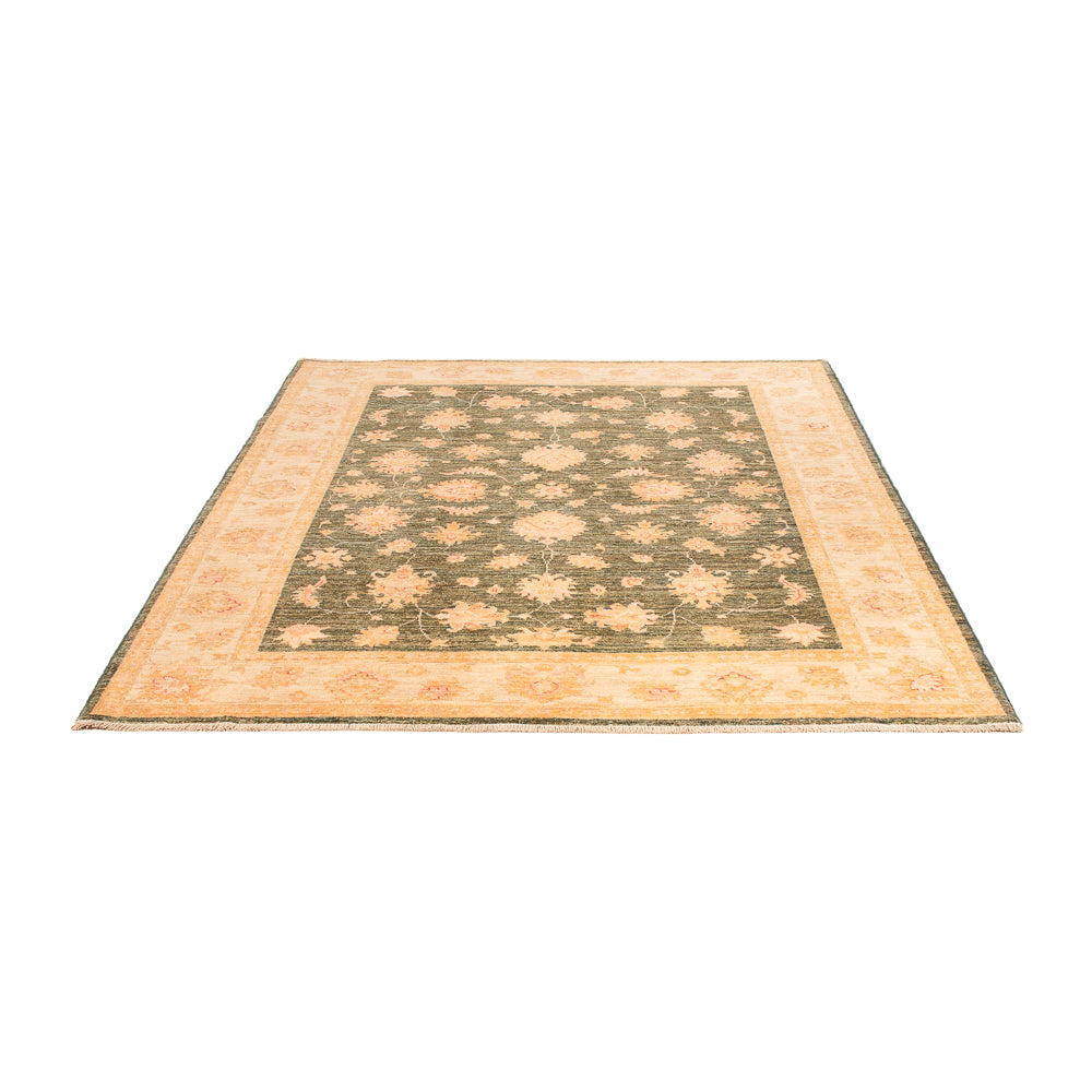 Alfombra Ziegler - 202 x 155 cm - verde oliva