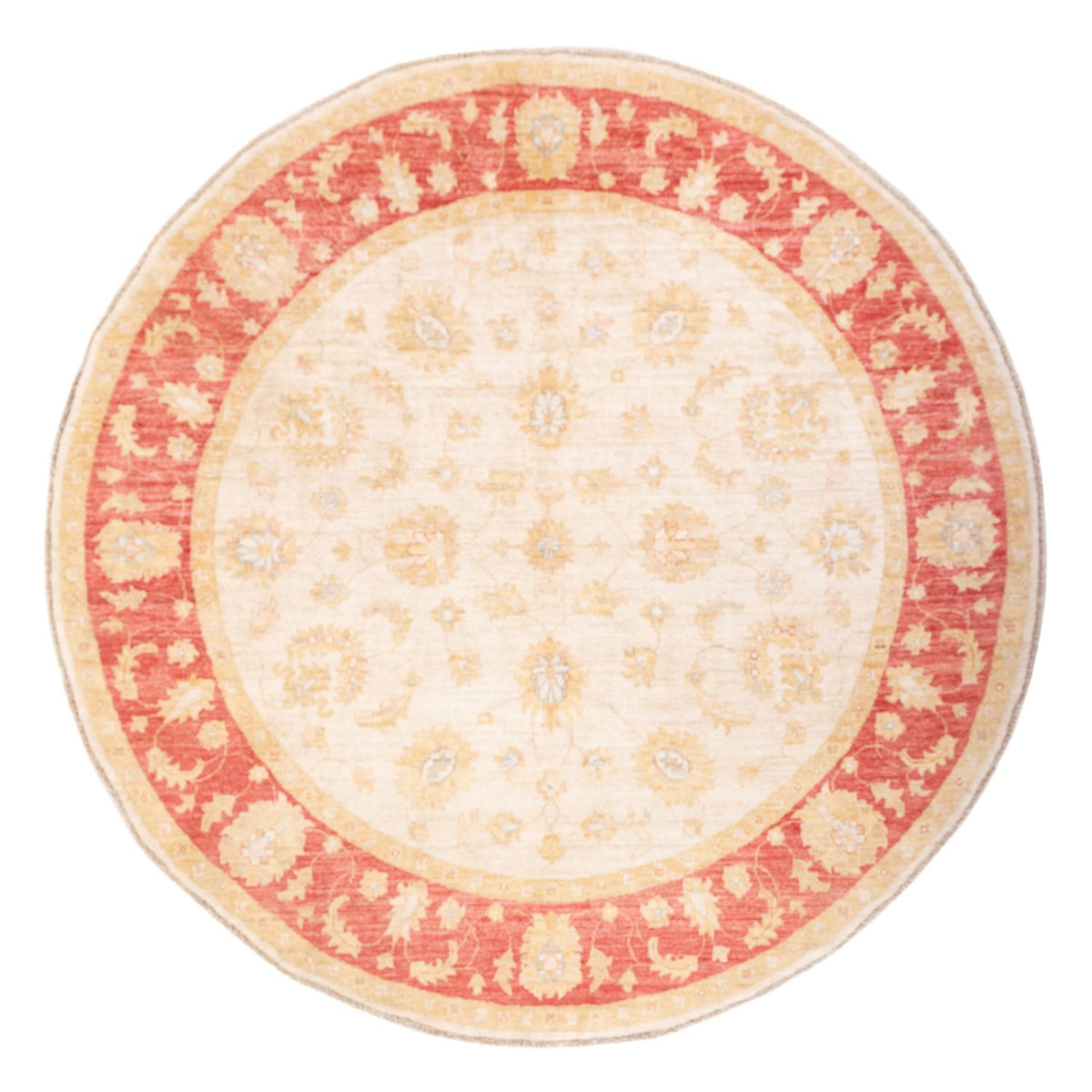 Alfombra Ziegler redondo - 203 x 198 cm - beige