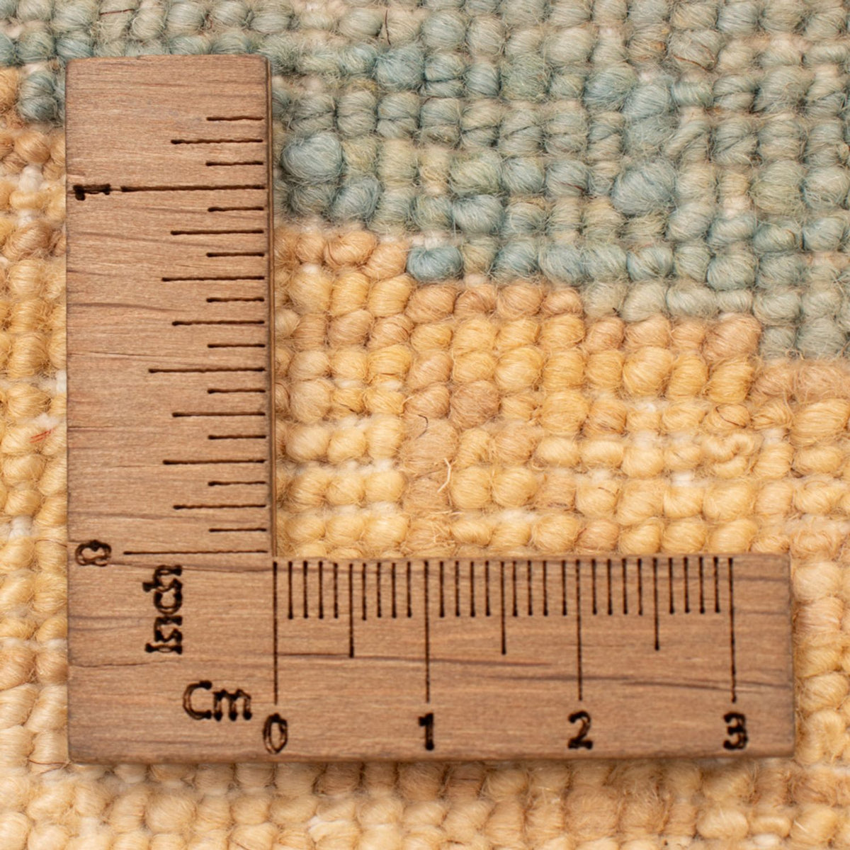 Alfombra Ziegler redondo - 96 x 99 cm - azul