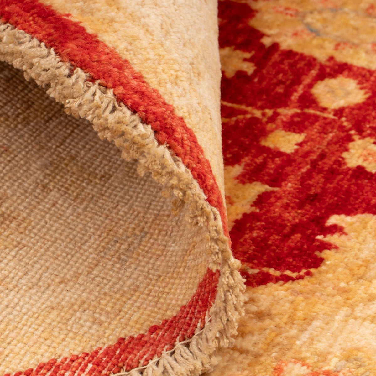 Alfombra Ziegler redondo  - 96 x 99 cm - rojo