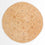 Alfombra Ziegler redondo  - 99 x 98 cm - beige