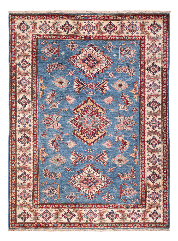 Alfombra Ziegler - Kazak - 202 x 149 cm - azul