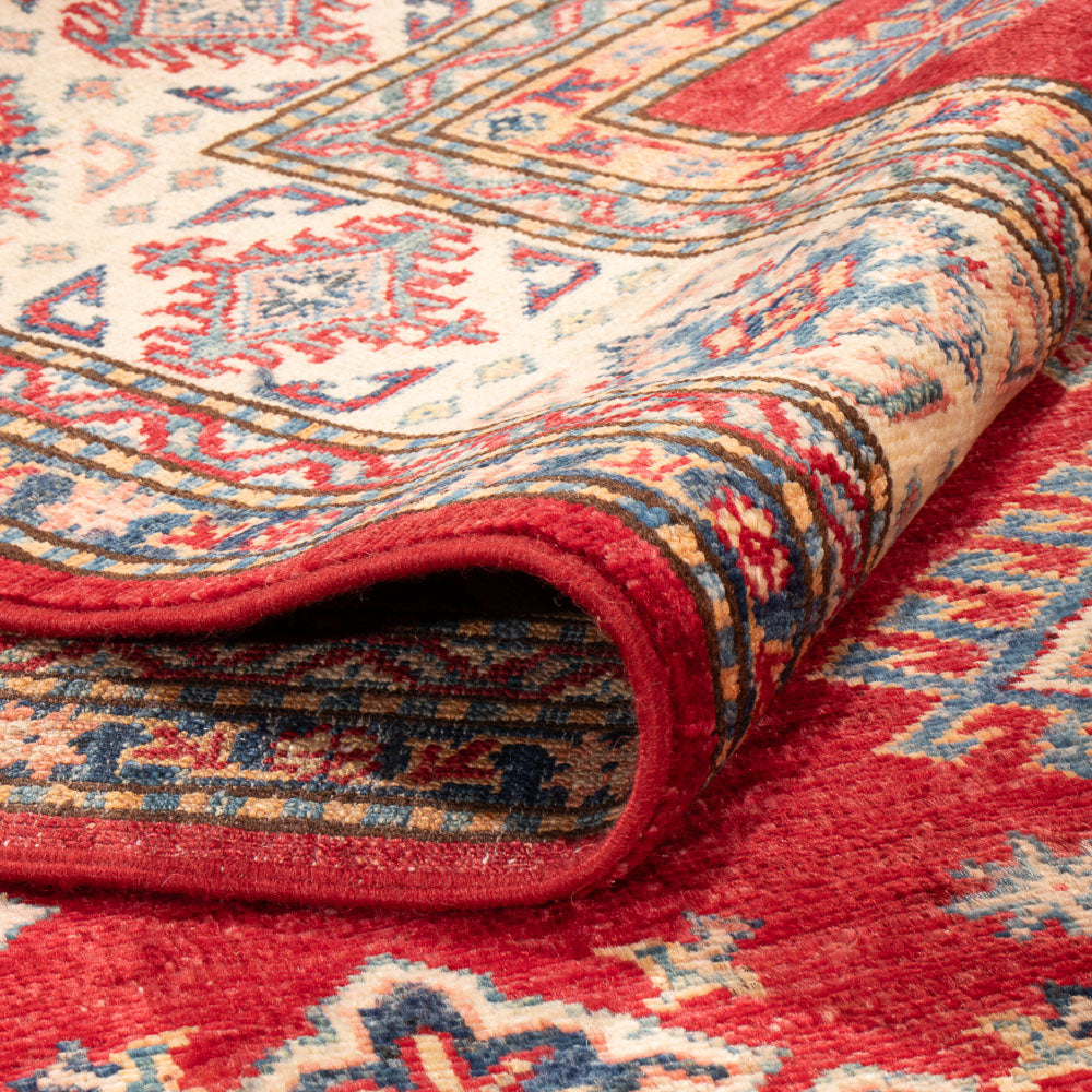 Alfombra Ziegler - Kazak - 203 x 151 cm - rojo