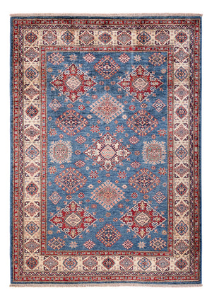 Alfombra Ziegler - Kazak - 204 x 146 cm - azul