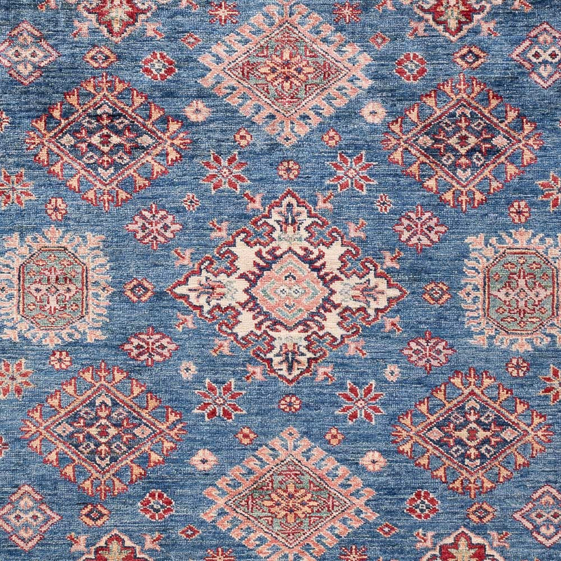 Alfombra Ziegler - Kazak - 204 x 146 cm - azul