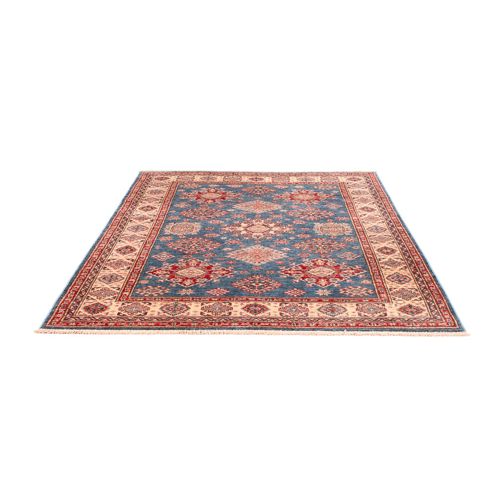 Alfombra Ziegler - Kazak - 204 x 146 cm - azul
