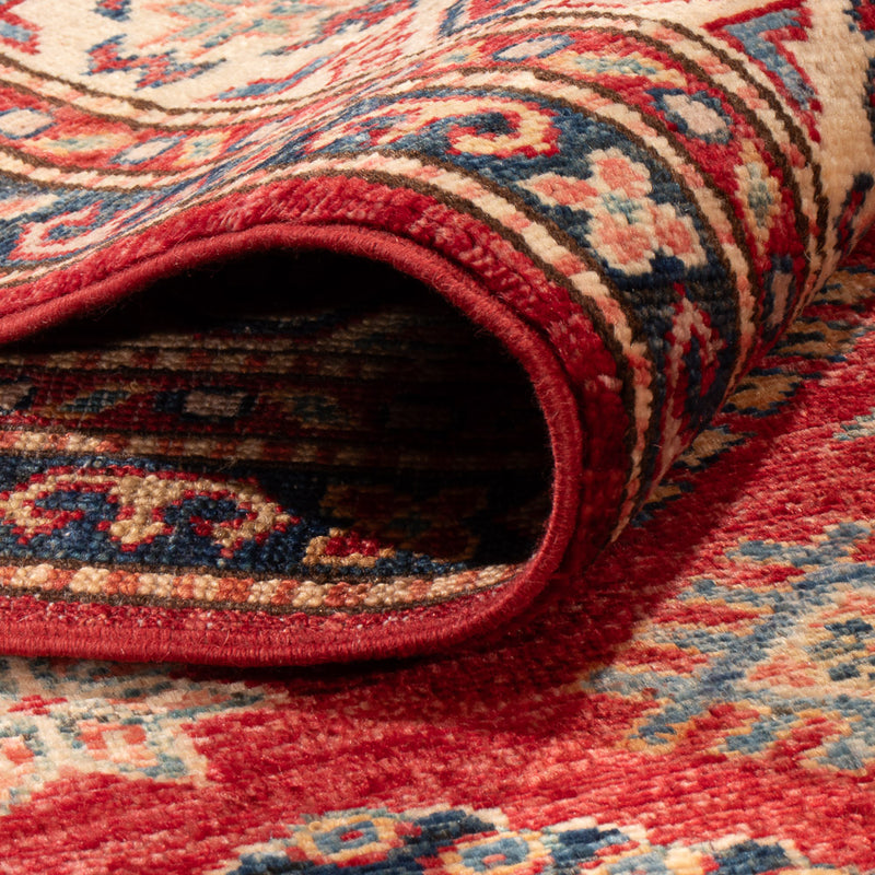 Alfombra Ziegler - Kazak - 206 x 149 cm - rojo