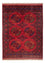 Alfombra afgana - Kunduz - 204 x 151 cm - rojo