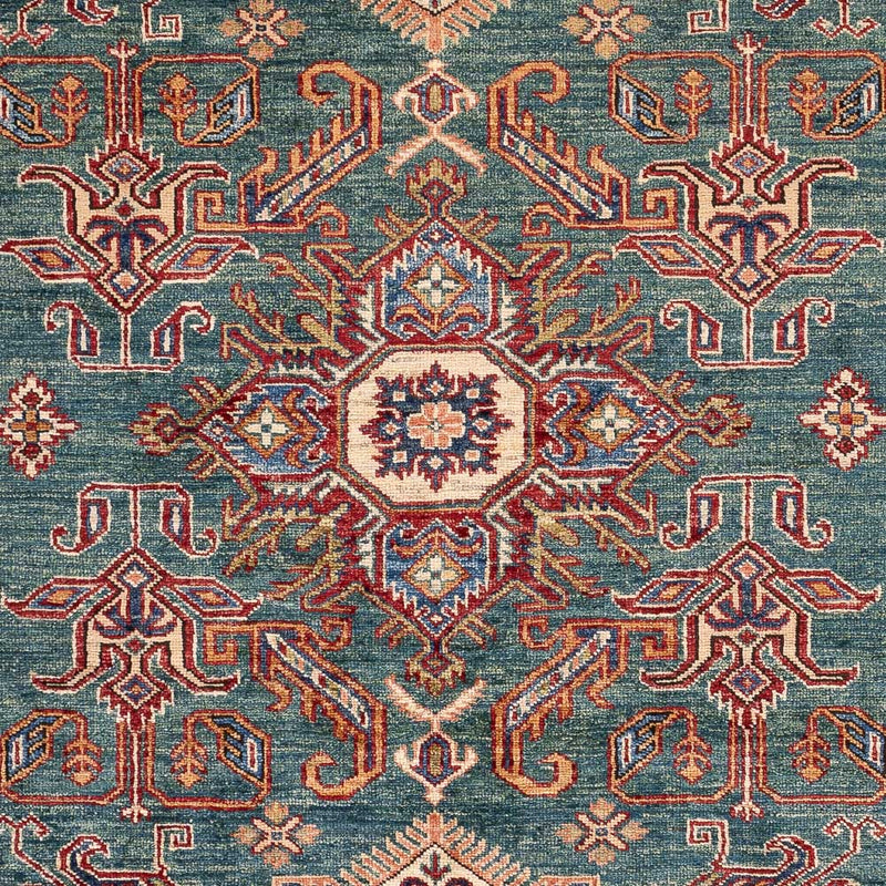 Alfombra Ziegler - Kazak - 193 x 150 cm - verde