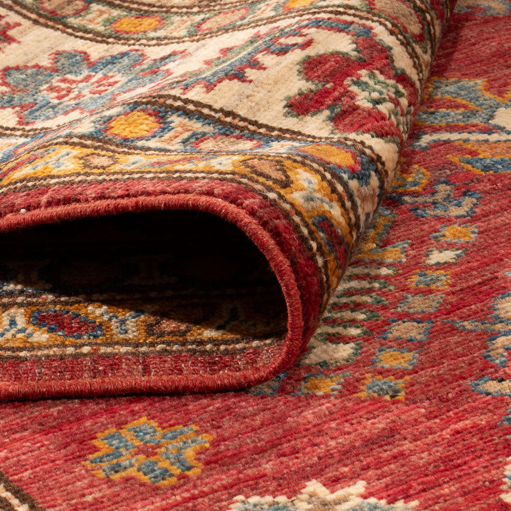 Alfombra Ziegler - Kazak - Real - 187 x 122 cm - rojo