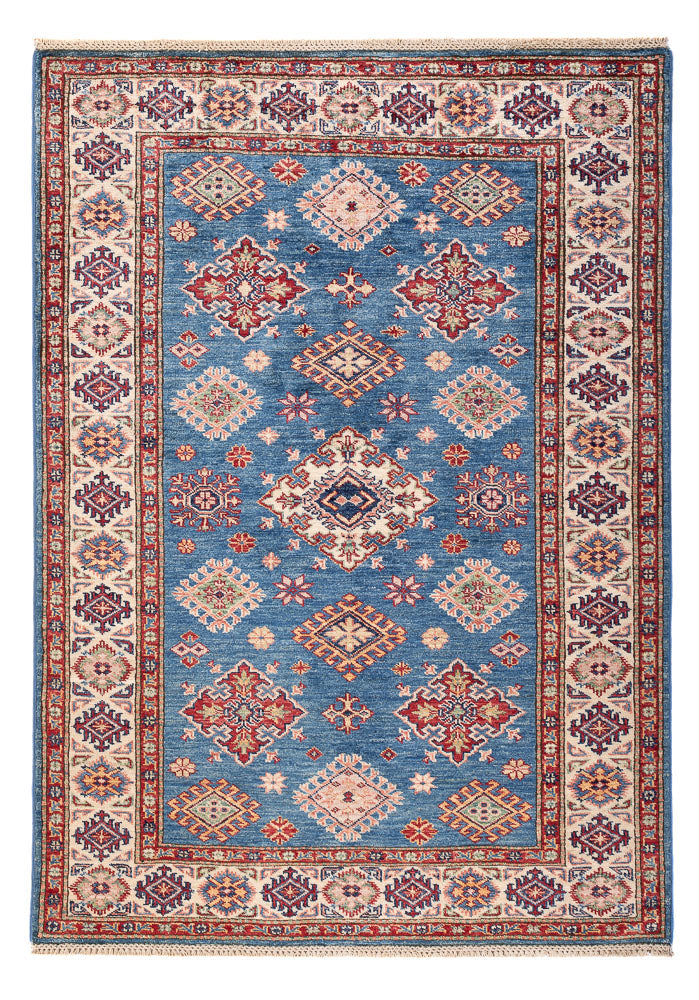 Alfombra Ziegler - Kazak - Real - 166 x 118 cm - azul