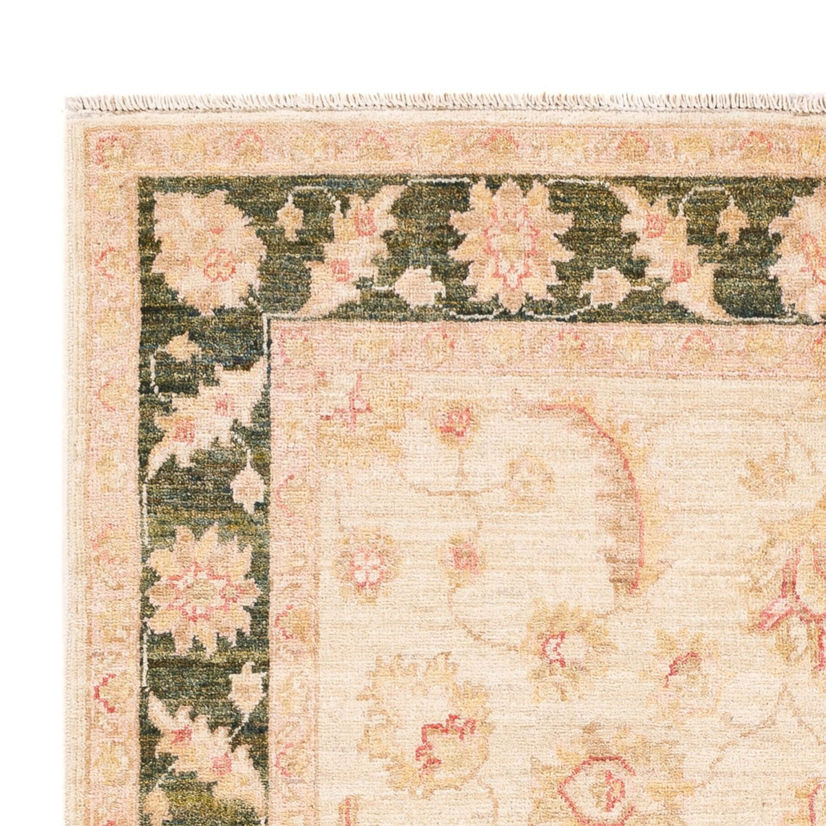 Alfombra Ziegler - 182 x 125 cm - blanco natural