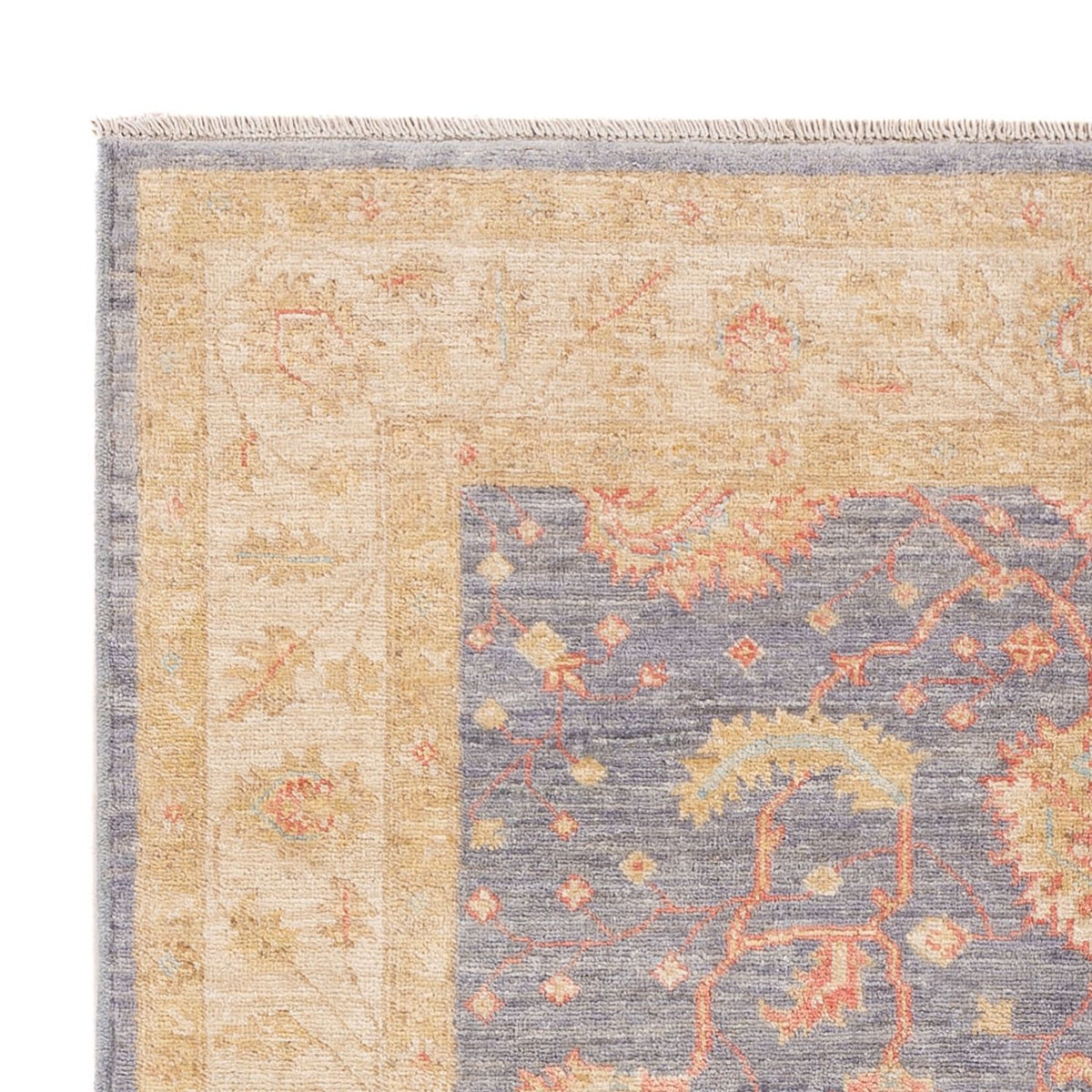 Alfombra Ziegler - 175 x 118 cm - azul marino