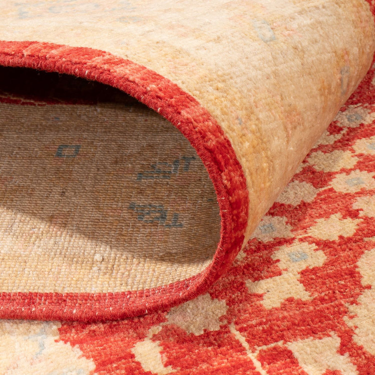 Alfombra Ziegler - 181 x 123 cm - rojo