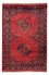 Alfombra afgana - 182 x 125 cm - rojo