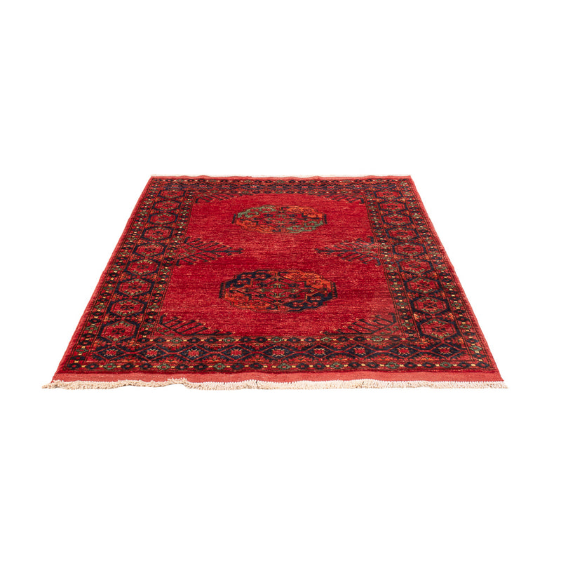 Alfombra afgana - 182 x 125 cm - rojo