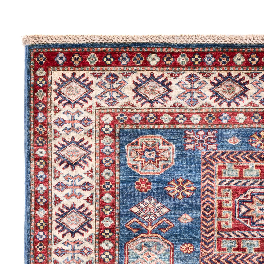 Alfombra Ziegler - Kazak - Real - 182 x 117 cm - azul