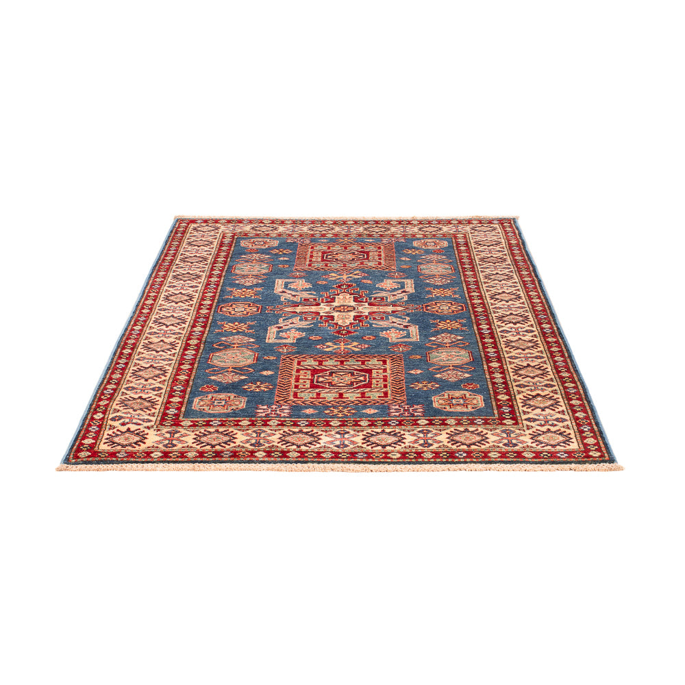 Alfombra Ziegler - Kazak - Real - 182 x 117 cm - azul