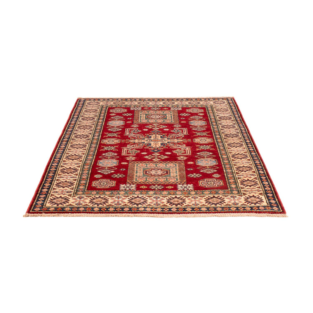 Alfombra Ziegler - Kazak - Real - 181 x 120 cm - rojo