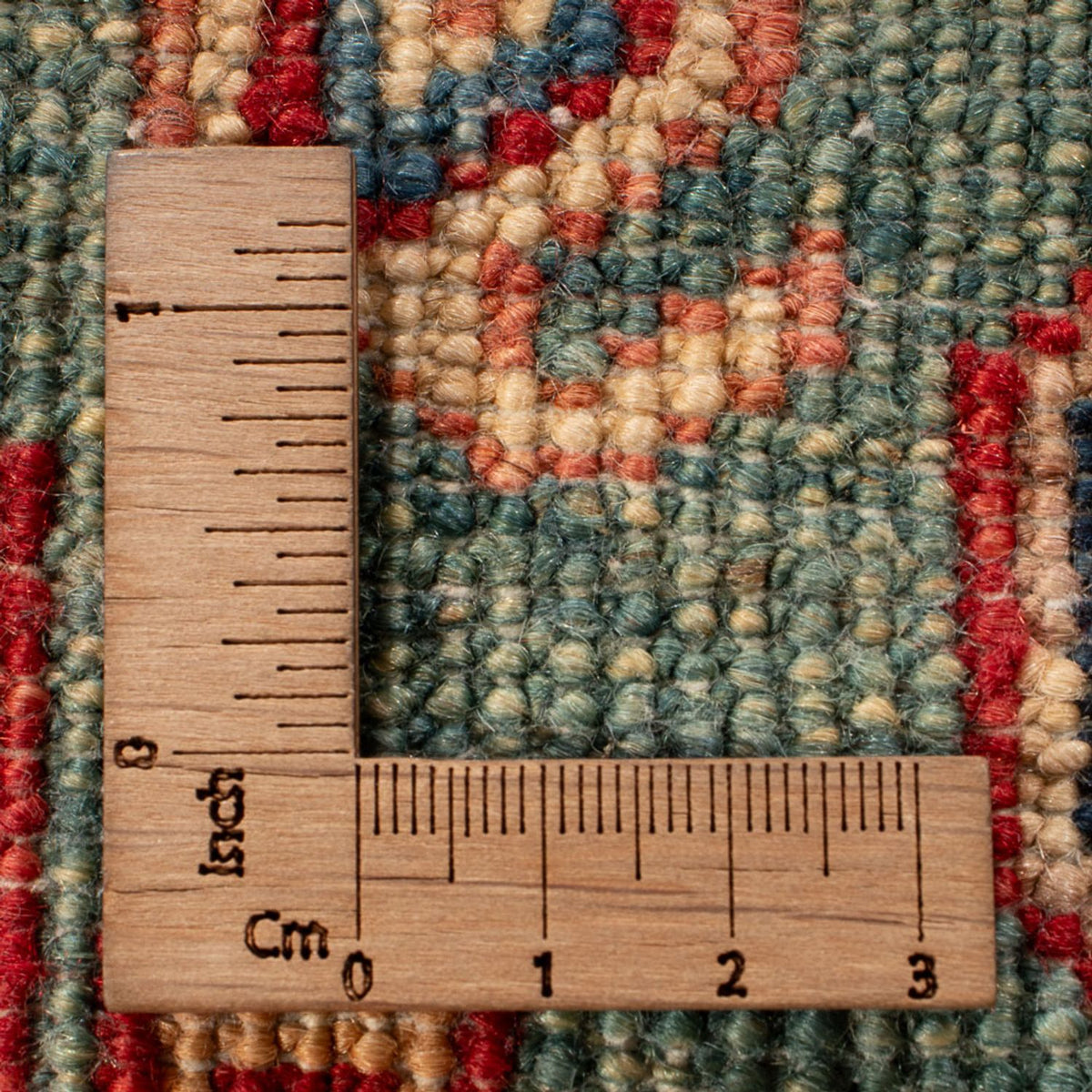 Alfombra Ziegler - Kazak - Real - 181 x 119 cm - verde marino