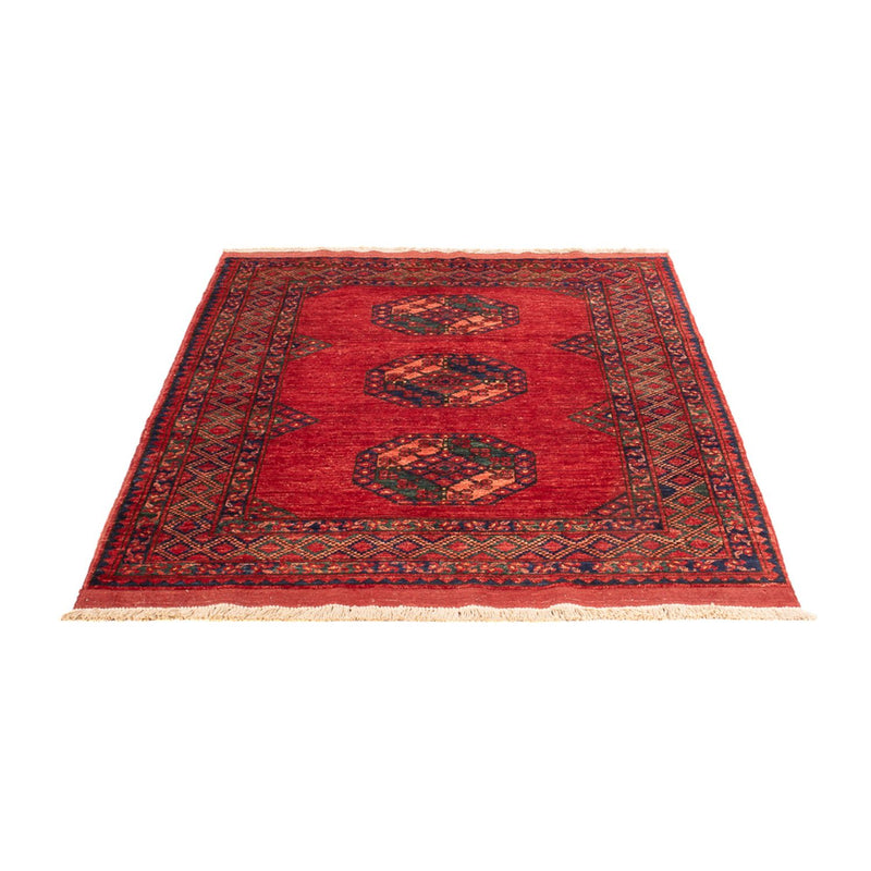 Alfombra afgana - 179 x 124 cm - rojo