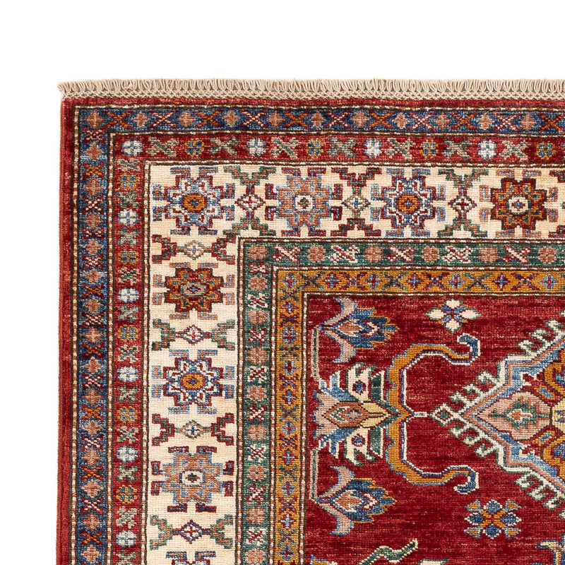 Alfombra Ziegler - Kazak - Real - 178 x 122 cm - rojo burdeos