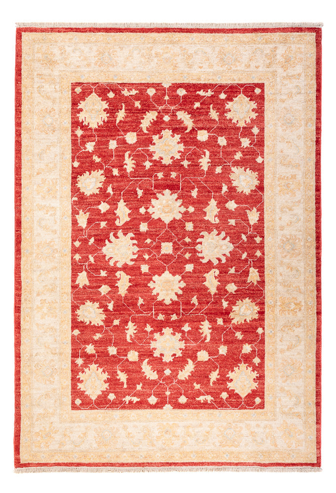 Alfombra Ziegler - 176 x 124 cm - rojo